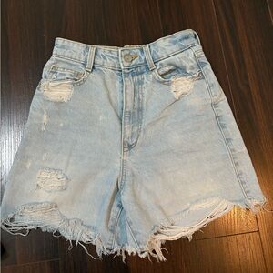 ZARA JEAN SHORTS 0